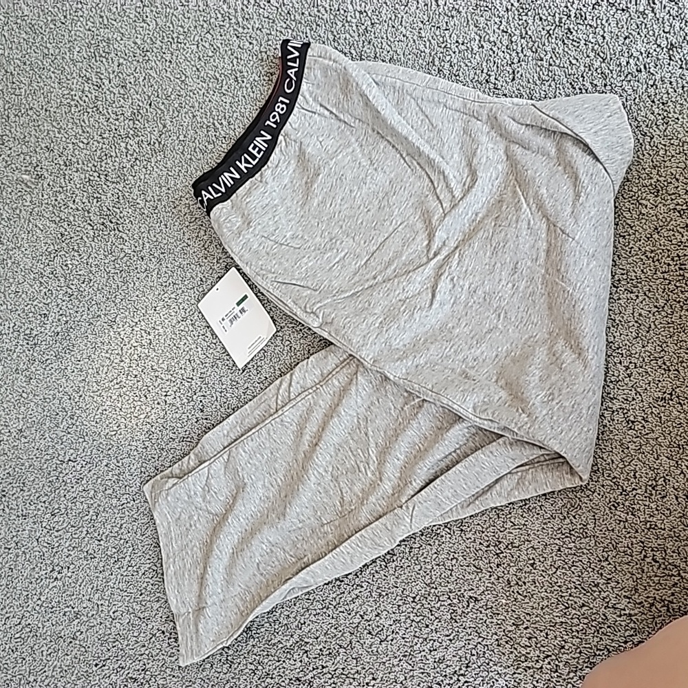 Calvin Klein Gray Sweatpants